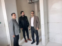 بازدید مدیر و رئیس امور مالی مرکز آموزشی درمانی امیرالمومنین(ع) از پروژه فوق تخصصی خیرساز زنان