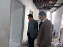 بازدید مدیر و رئیس امور مالی مرکز آموزشی درمانی امیرالمومنین(ع) از پروژه فوق تخصصی خیرساز زنان
