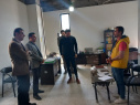 بازدید مدیر و رئیس امور مالی مرکز آموزشی درمانی امیرالمومنین(ع) از پروژه فوق تخصصی خیرساز زنان
