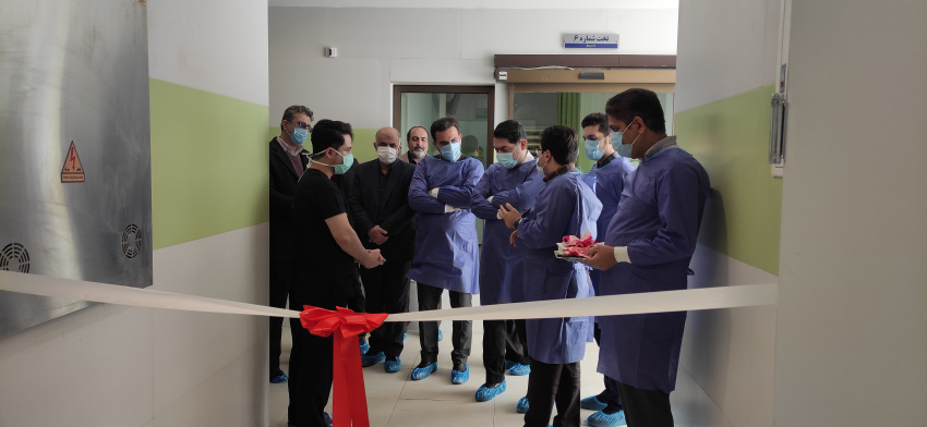 افتتاح و راه اندازی دستگاه لیزر داپلر در اتاق عمل اورژانس پرتوی ، سوانح و سوختگی