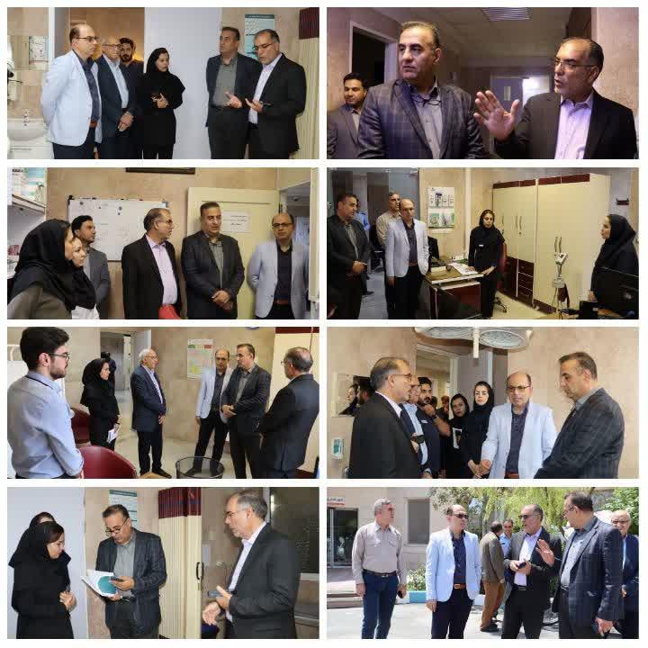 رئیس دانشگاه علوم پزشکی اراک از مراکز درمانی صنعت نفت بازدید کرد